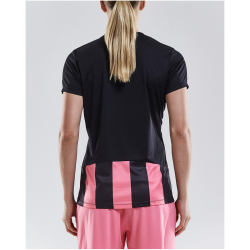 CRAFT Progress Stripe Trikot Damen 9471 - black/pop L