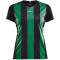 CRAFT Progress Stripe Trikot Damen 9651 - black/team green S