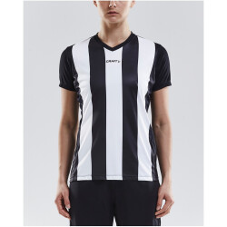 CRAFT Progress Stripe Trikot Damen 9900 - black/white S