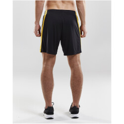 CRAFT Progress Contrast Shorts Herren 9552 - black/sweden yellow XXL