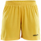 CRAFT Squad Go Solid Shorts Damen 1552 - sweden yellow XS