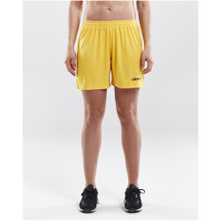 CRAFT Squad Solid Shorts Damen 1552 - sweden yellow S