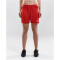 CRAFT Progress Contrast Shorts Damen 1430 - bright red/white XS