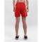 CRAFT Progress Contrast Shorts Damen 1430 - bright red/white XS