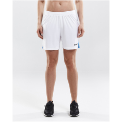 CRAFT Progress Contrast Shorts Damen 2900 - white/royal XXL