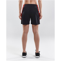 CRAFT Progress Contrast Shorts Damen 9430 - black/bright red XXL