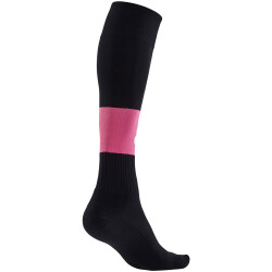 CRAFT Squad Contrast Stutzenstrümpfe 9471 - black/pop 28-30