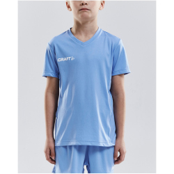 CRAFT Squad Go Solid Trikot Kinder 1341 - mff blue 122/128
