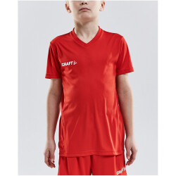 CRAFT Squad Solid Trikot Kinder 1430 - bright red 122/128