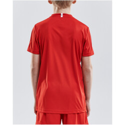 CRAFT Squad Solid Trikot Kinder 1430 - bright red 122/128