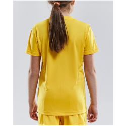 CRAFT Squad Go Solid Trikot Kinder 1552 - sweden yellow...
