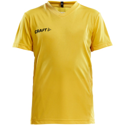 CRAFT Squad Solid Trikot Kinder 1552 - sweden yellow 122/128