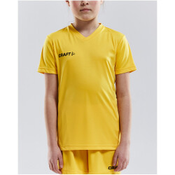 CRAFT Squad Solid Trikot Kinder 1552 - sweden yellow 122/128