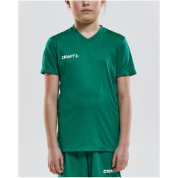 CRAFT Squad Go Solid Trikot Kinder 1651 - team green 122/128
