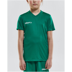 CRAFT Squad Solid Trikot Kinder 1651 - team green 122/128