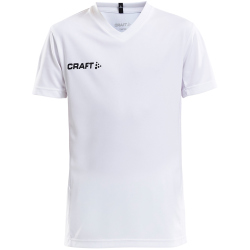 CRAFT Squad Go Solid Trikot Kinder 1900 - white 122/128