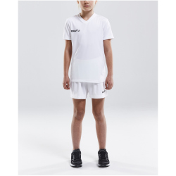 CRAFT Squad Solid Trikot Kinder 1900 - white 122/128
