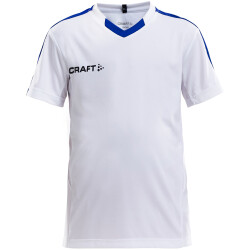 CRAFT Progress Contrast Trikot Kinder 2900 - white/royal...