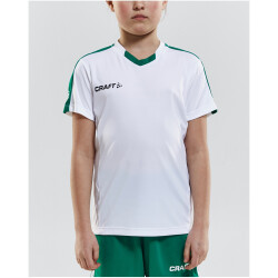 CRAFT Progress Contrast Trikot Kinder 3900 - white/team...