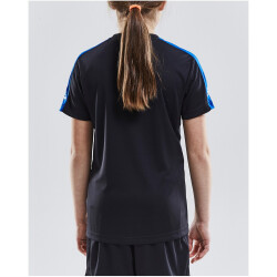 CRAFT Progress Contrast Trikot Kinder 9345 - black/royal blue 134/140