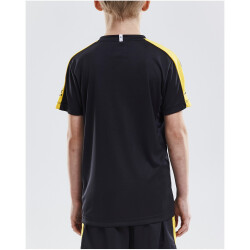 CRAFT Progress Contrast Trikot Kinder 9552 - black/sweden yellow 146/152