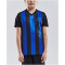 CRAFT Progress Stripe Trikot Kinder 9346 - black/club cobolt 134/140