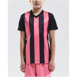 CRAFT Progress Stripe Trikot Kinder 9471 - black/pop 122/128