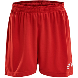 CRAFT Squad Solid Shorts Kinder 1430 - bright red 134/140