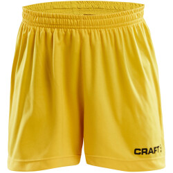CRAFT Squad Solid Shorts Kinder 1552 - sweden yellow 122/128