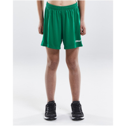 CRAFT Squad Go Solid Shorts Kinder 1651 - team green 122/128