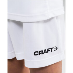 CRAFT Squad Solid Shorts Kinder 1900 - white 158/164