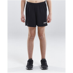 CRAFT Squad Solid Shorts Kinder 9999 - black 122/128
