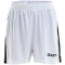 CRAFT Progress Contrast Shorts Kinder 1900 - white/black 122/128