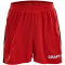 CRAFT Progress Contrast Shorts Kinder 2430 - bright red/black 122/128