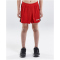CRAFT Progress Contrast Shorts Kinder 2430 - bright red/black 134/140