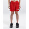 CRAFT Progress Contrast Shorts Kinder 2430 - bright red/black 146/152