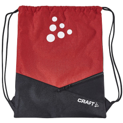 CRAFT Squad Turnbeutel (5,5 Liter) 9430 - black/bright red