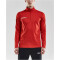 CRAFT Progress 1/2-Zip Trainings-Top Herren 1430 - bright red/white XS