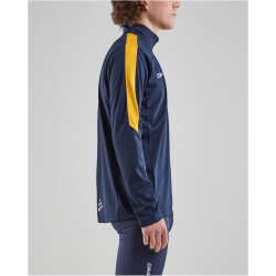 CRAFT Progress 1/2-Zip Trainings-Top Herren 390552 - navy/sweden yellow XS