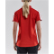 CRAFT Progress Pique Poloshirt Damen 1430 - bright red XS
