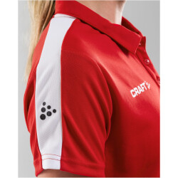 CRAFT Progress Pique Poloshirt Damen 1430 - bright red L