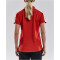 CRAFT Progress Pique Poloshirt Damen 1430 - bright red L