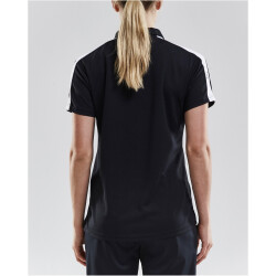 CRAFT Progress Pique Poloshirt Damen 9900 - black/white XS