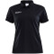 CRAFT Progress Pique Poloshirt Damen 9900 - black/white XS