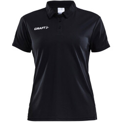 CRAFT Progress Pique Poloshirt Damen 9900 - black/white M