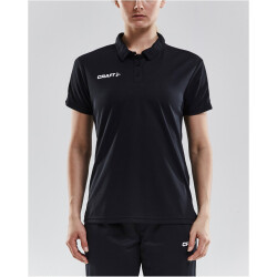 CRAFT Progress Pique Poloshirt Damen 9900 - black/white M
