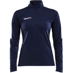 CRAFT Progress 1/2-Zip Trainings-Top Damen 1390 - navy XS