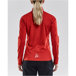 CRAFT Progress 1/2-Zip Trainings-Top Damen 1430 - bright red XS