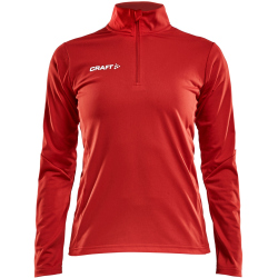 CRAFT Progress 1/2-Zip Trainings-Top Damen 1430 - bright red XS