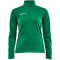 CRAFT Progress 1/2-Zip Trainings-Top Damen 1651 - team green XS
